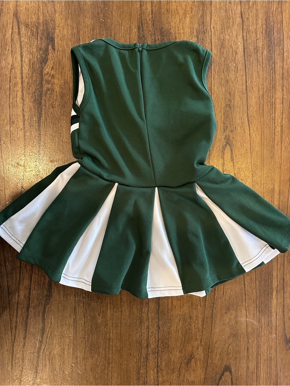 Michigan State Spartans Cheer Dress Girls Size 5T Green White - Picture 4 of 4